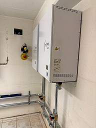 Aktuelles Projekt Einbau einer Fünfer Wärmepumpen Kaskade in einer Kirche &nbsp;&copy;&nbsp;Sanitär & Heizungsbau May